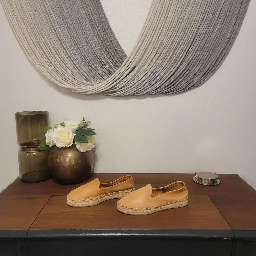 GAP Espadrille Flats Sz 8